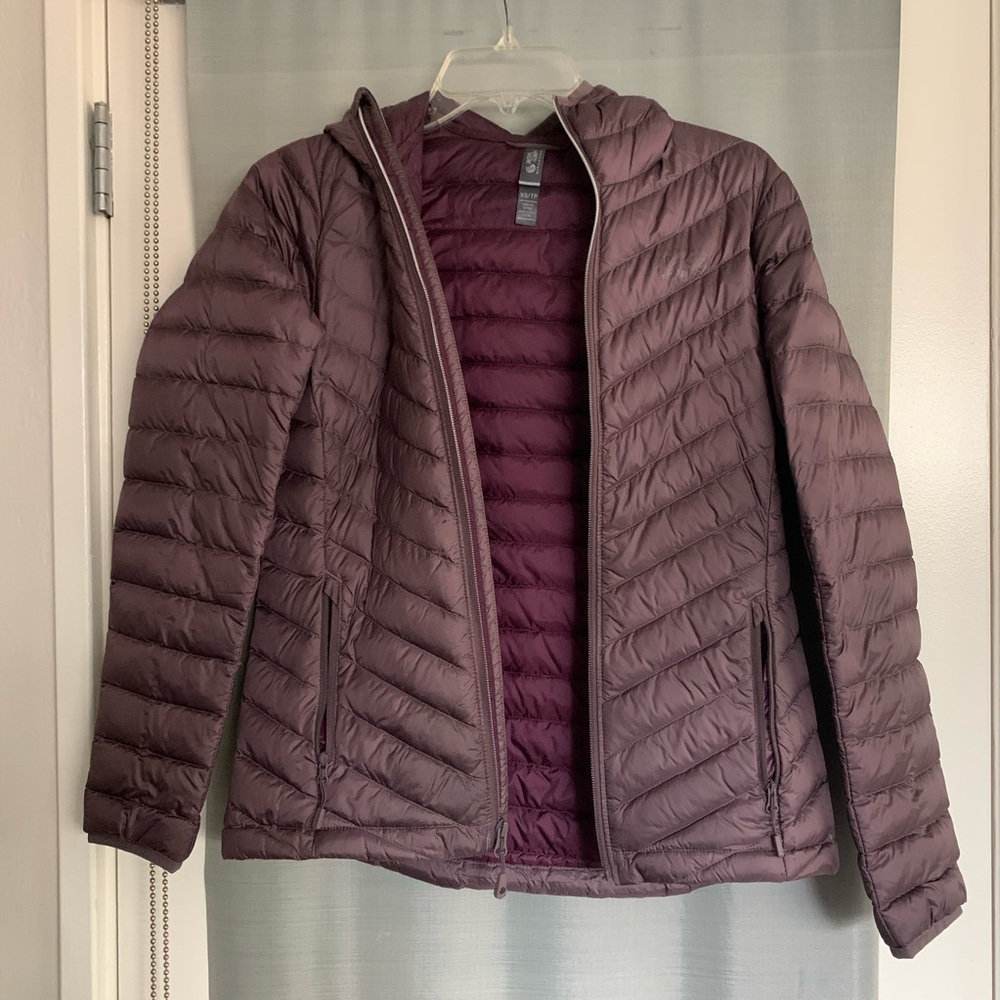 Mountain Hardwear hooded down jacket